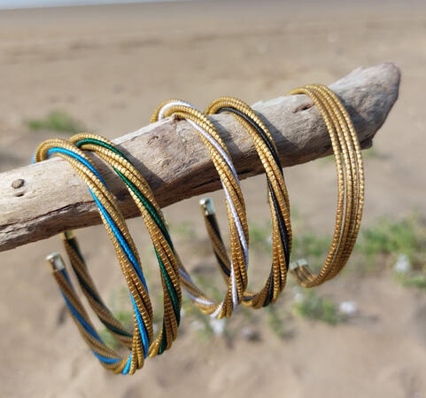 Bracelets simple bicolore
